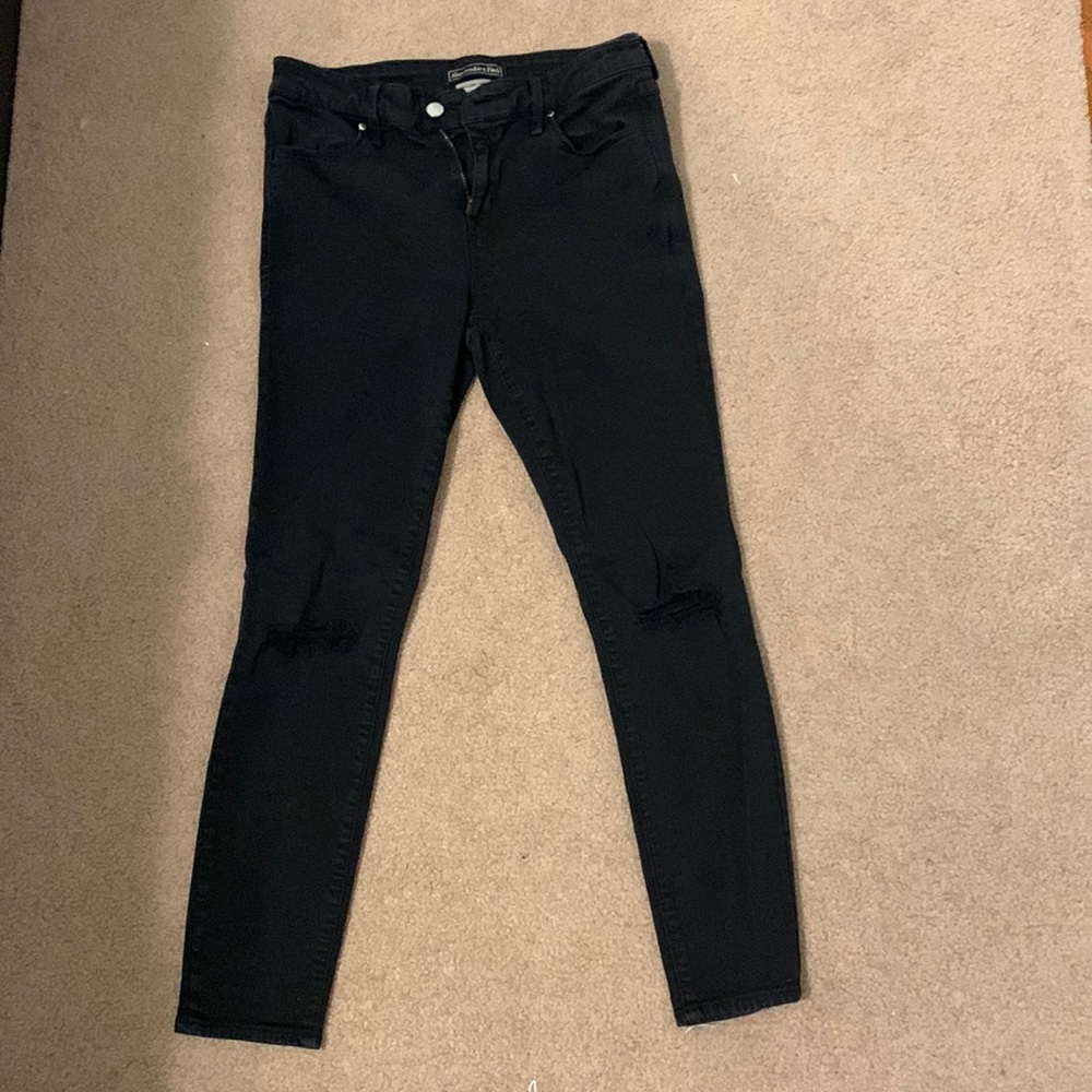 Abercrombie and Fitch Black Jeans